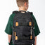 Skate Darkness Schulrucksack-Set 5tlg.: Schulrucksack, Federmäppchen, Turnbeutel, Bauchtasche, Laptophülle