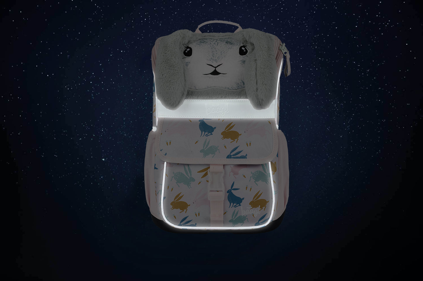 Zippy Hase Schulranzen-Set 5tlg.: Schulranzen, Federmäppchen, Turnbeutel, Schürze, Brustbeutel