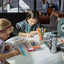 Zippy Panda Schulranzen-Set 5tlg.: Schulranzen, Federmäppchen, Turnbeutel, Schürze, Brustbeutel