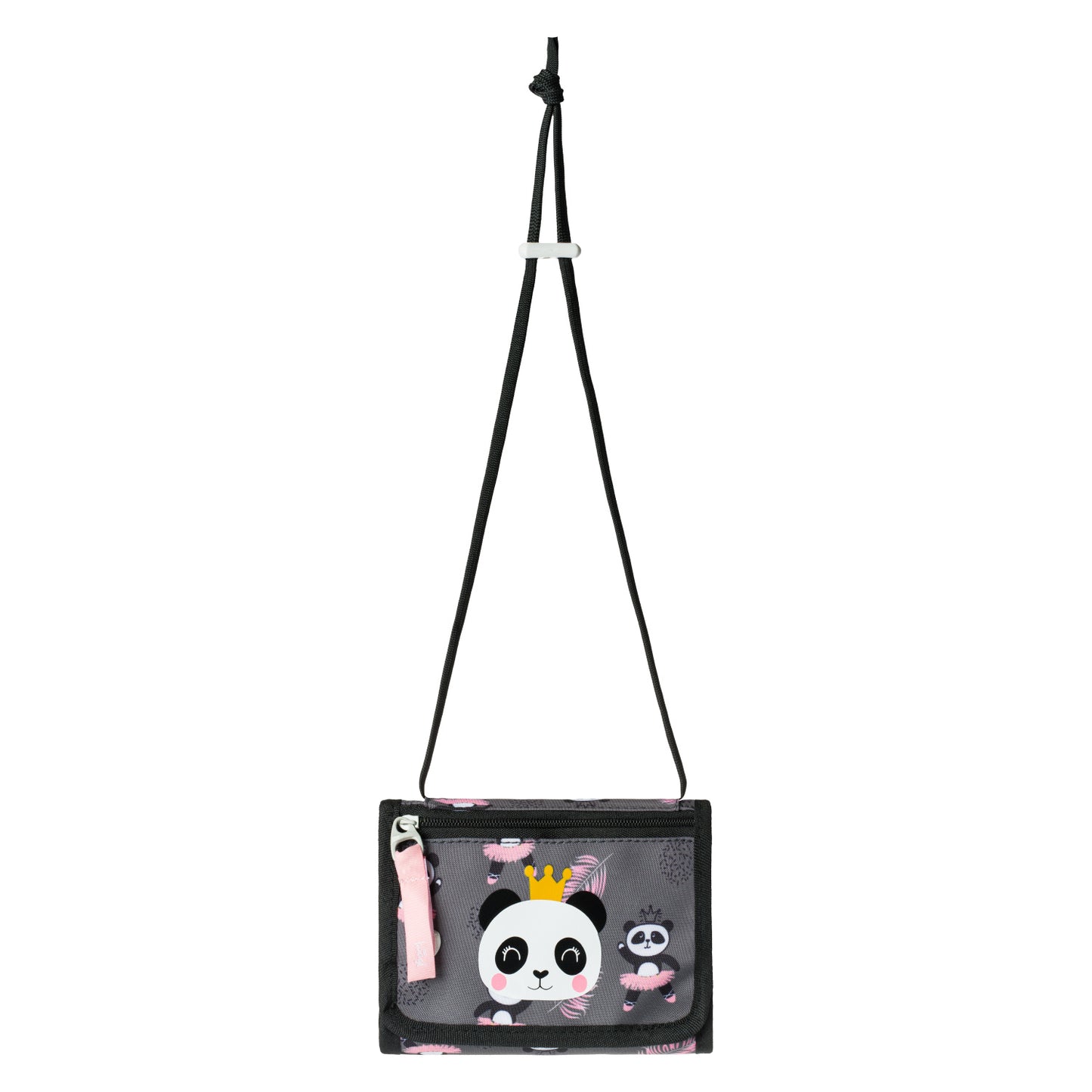 Zippy Panda Schulranzen-Set 5tlg.: Schulranzen, Federmäppchen, Turnbeutel, Schürze, Brustbeutel
