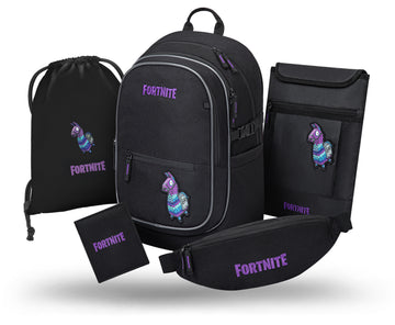 Core Fortnite Llama Schulrucksack-Set 5tlg