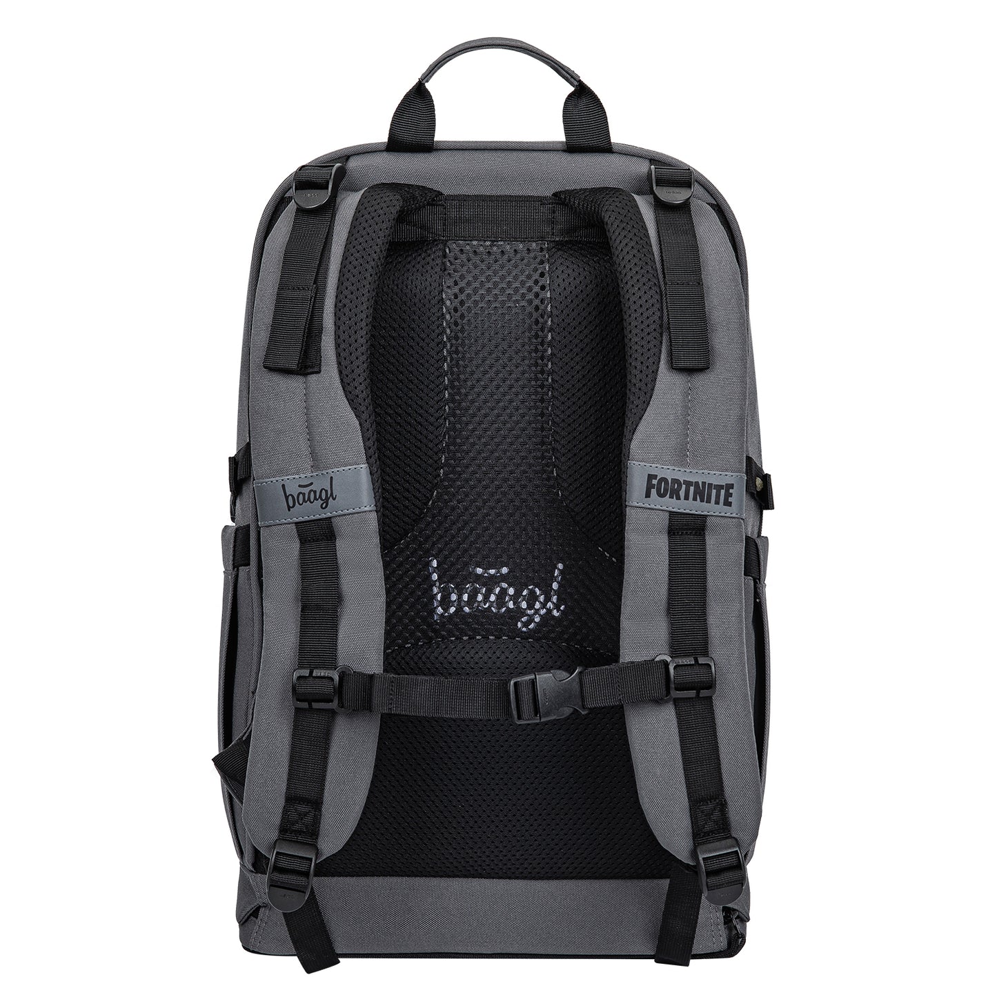Cubic Fortnite Squad Schulrucksack-Set 5tlg.: Schulrucksack, Federmäppchen, Turnbeutel, Sporttasche, Bauchtasche