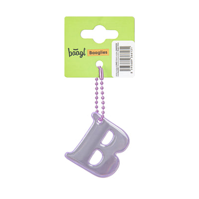 Reflektierender Anhänger Buchstabe B