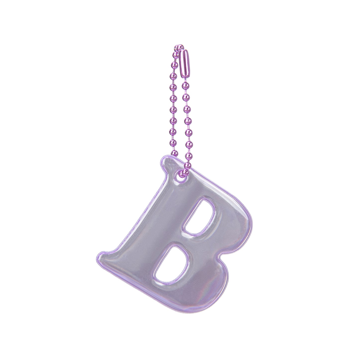 Reflektierender Anhänger Buchstabe B