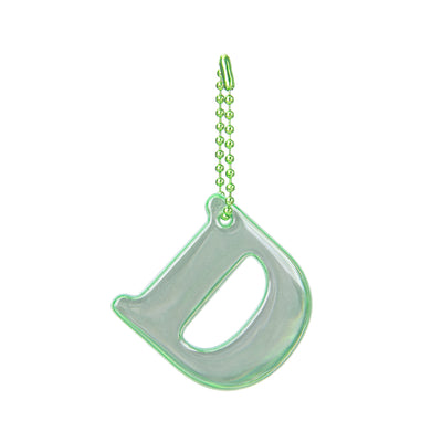 Reflektierender Anhänger Buchstabe D