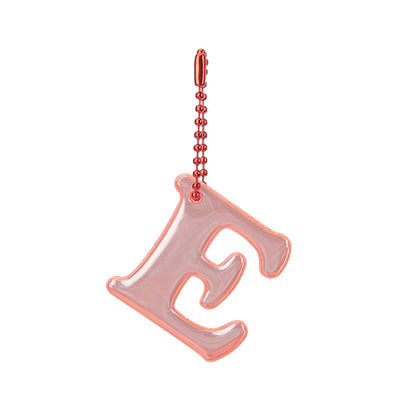 Reflektierender Anhänger Buchstabe E