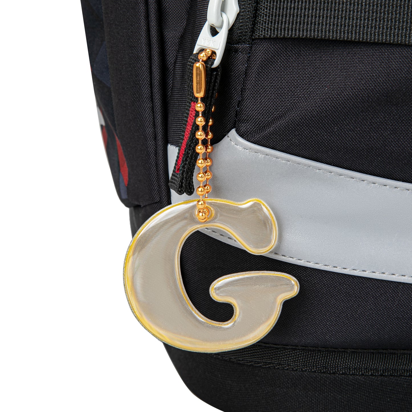 Reflektierender Anhänger Buchstabe G