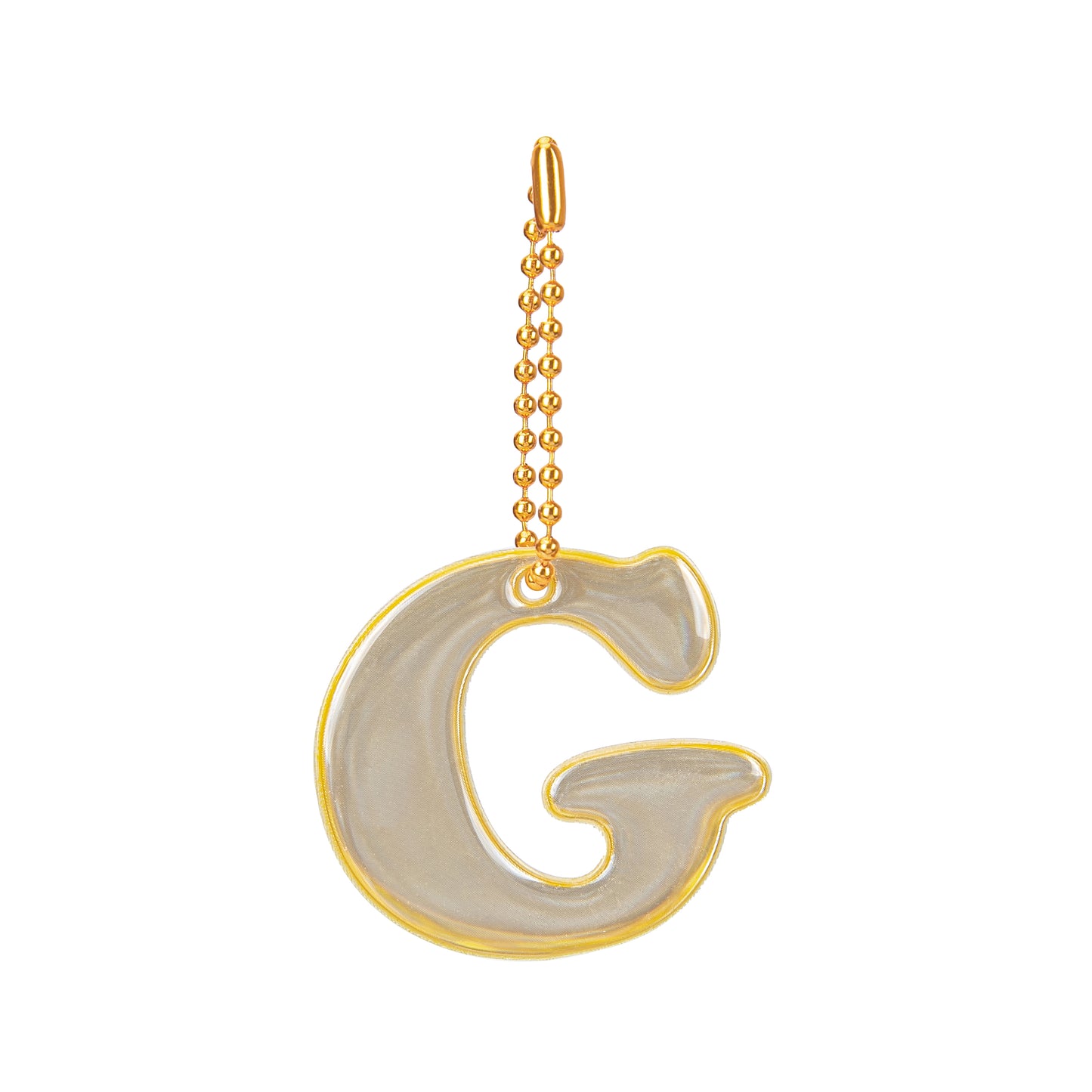 Reflektierender Anhänger Buchstabe G