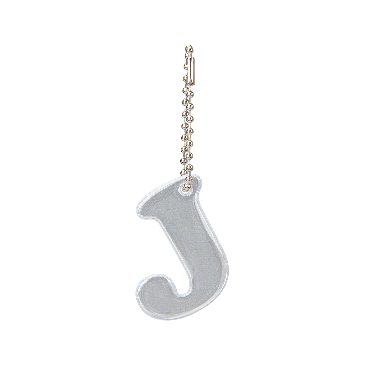 Reflektierender Anhänger Buchstabe J