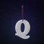 Reflektierender Anhänger Buchstabe Q