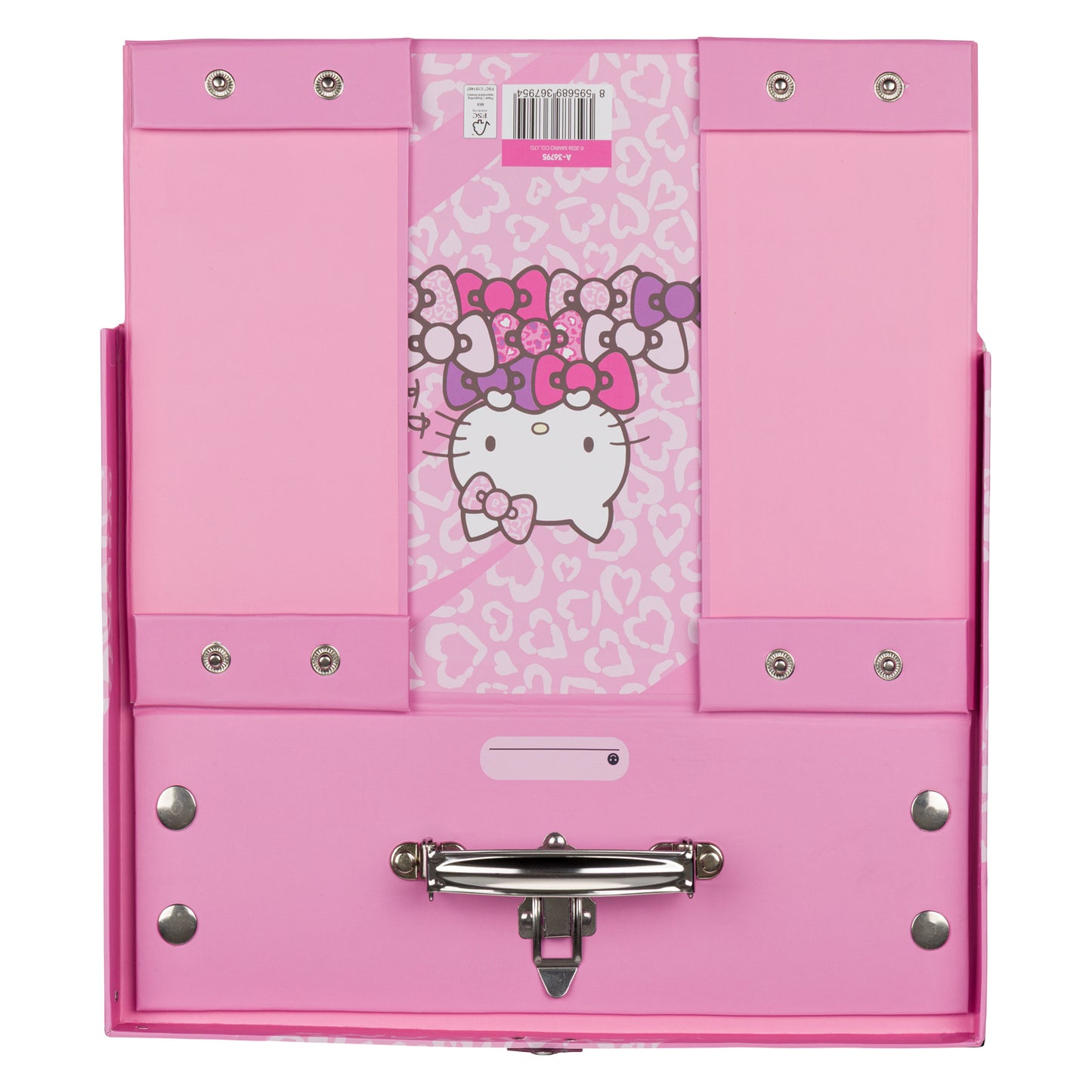 Faltkoffer mit geschmiedeten Ecken Hello Kitty Sweet Leopard
