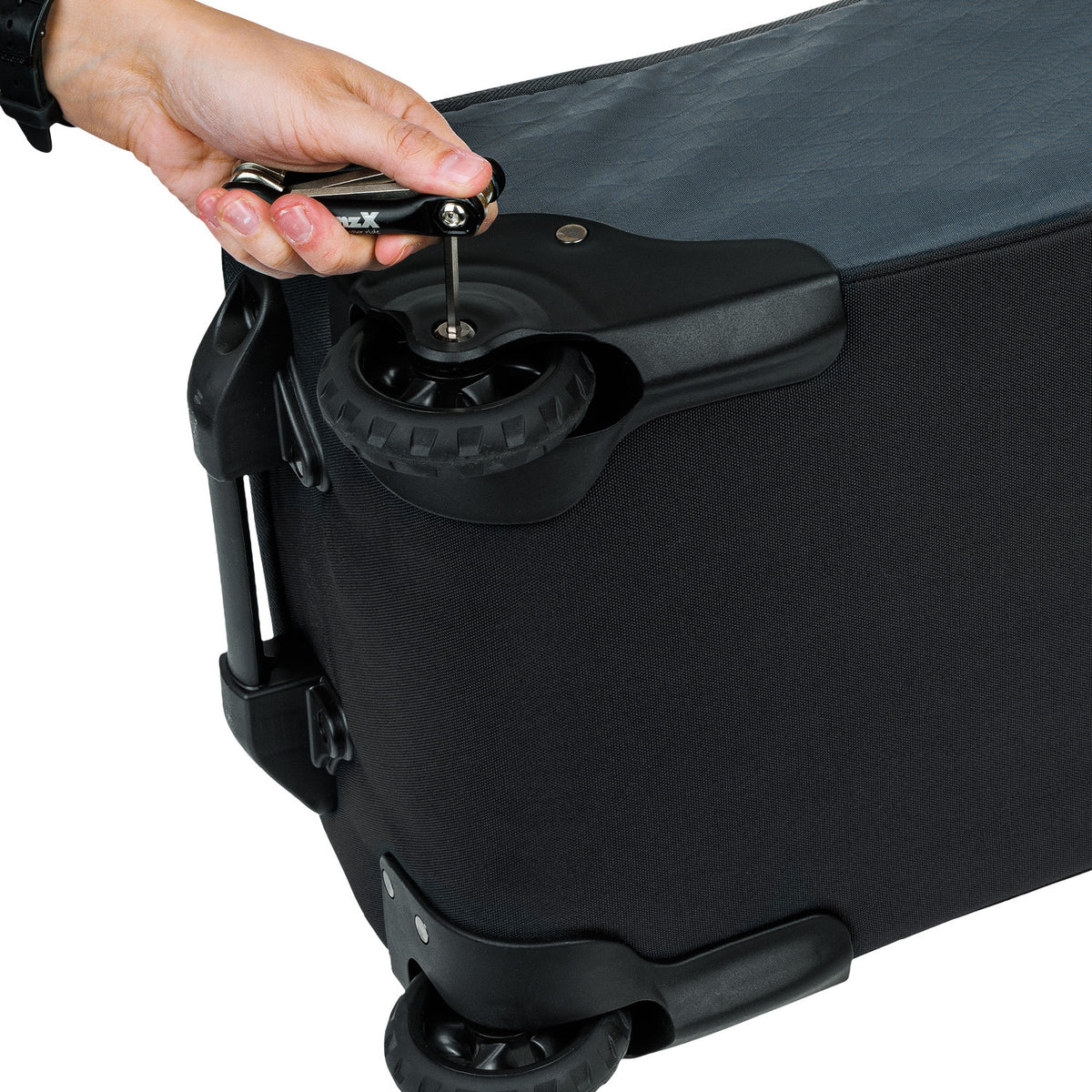 Reisetasche auf Rollen Kairo Wheels Anthracite TX