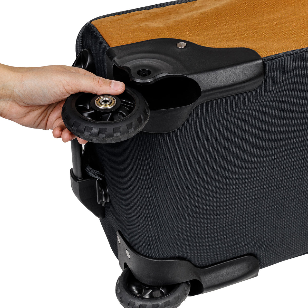 Reisetasche auf Rollen Kairo Wheels Caramel TX