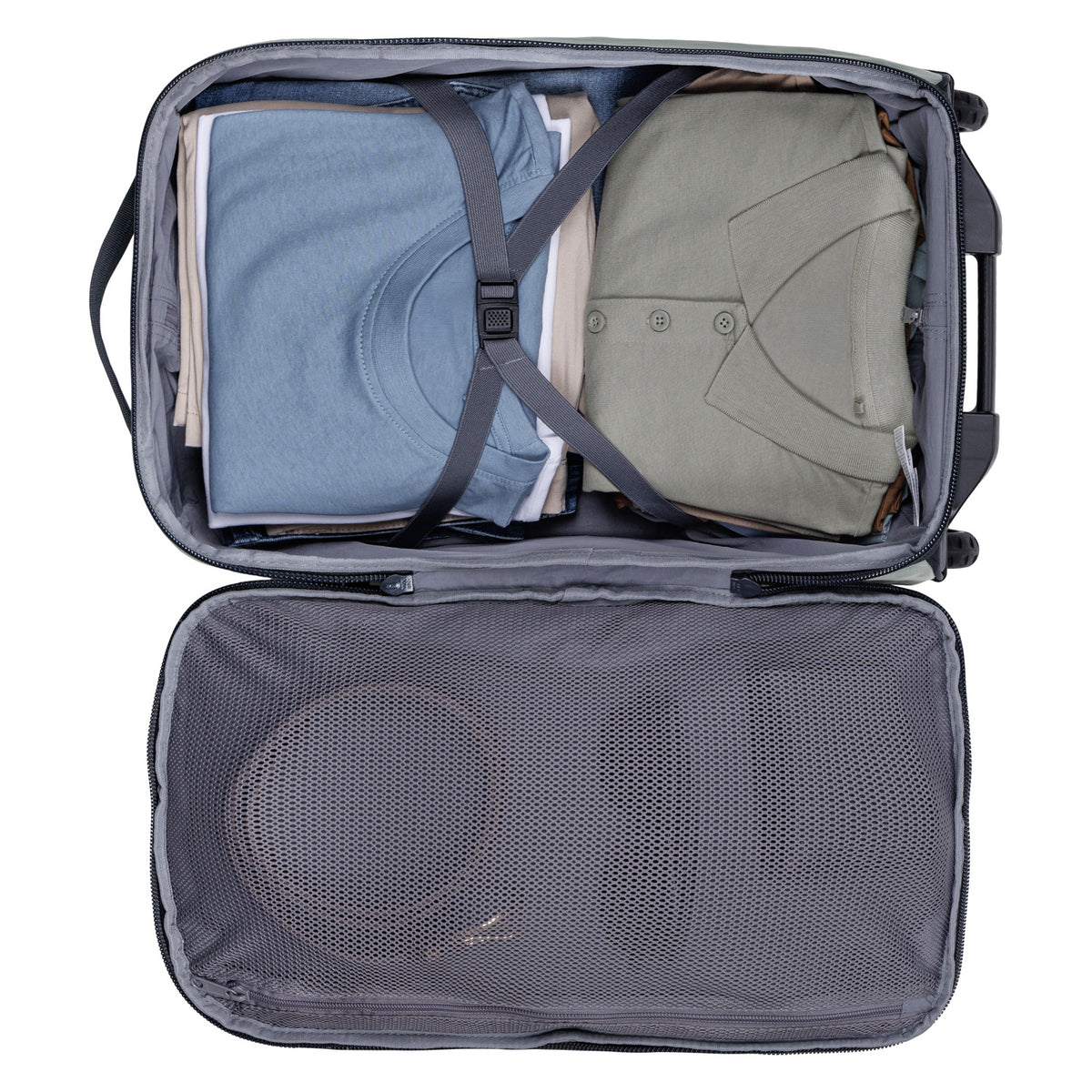 Reisetasche auf Rollen Kairo Wheels Menthol TX