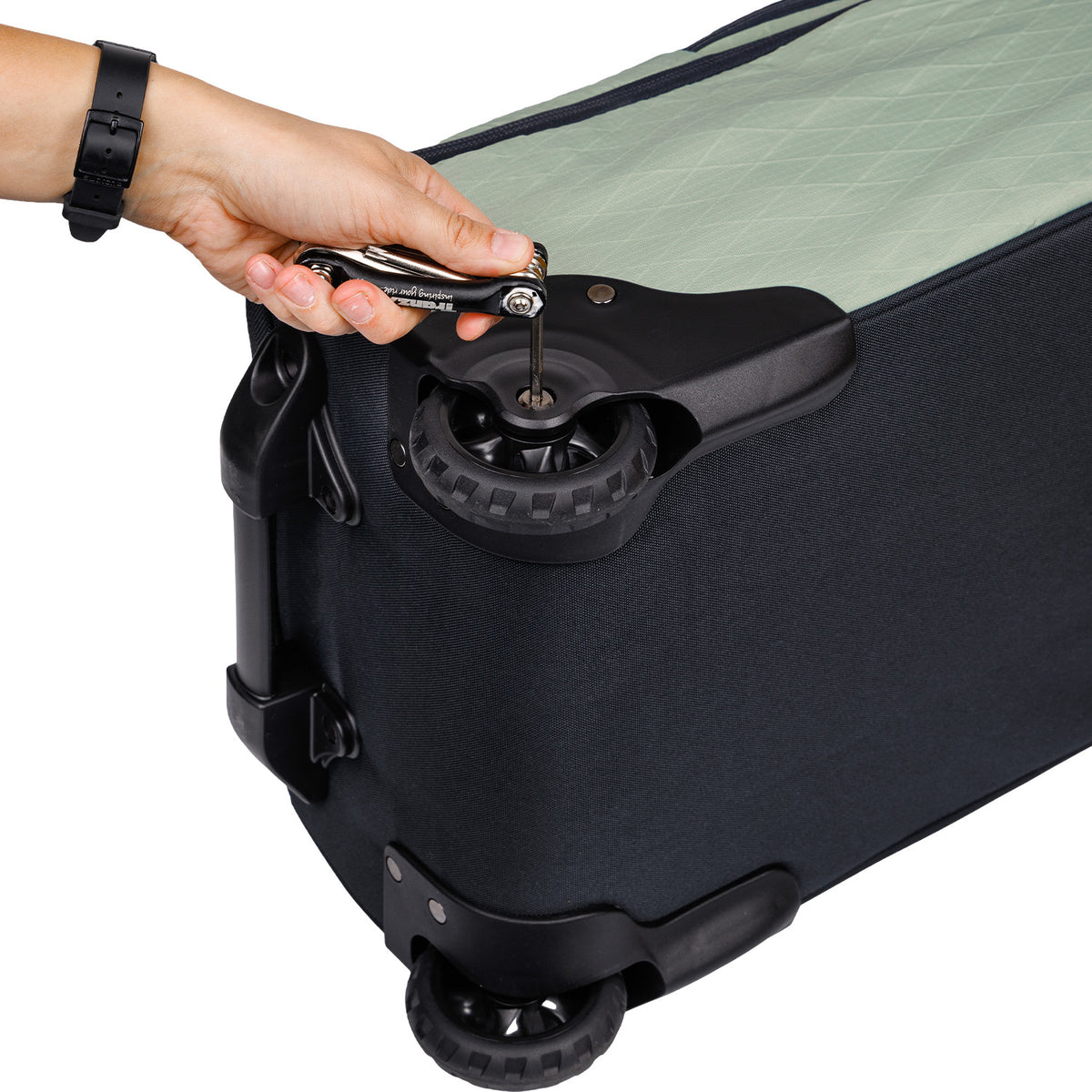 Reisetasche auf Rollen Kairo Wheels Menthol TX