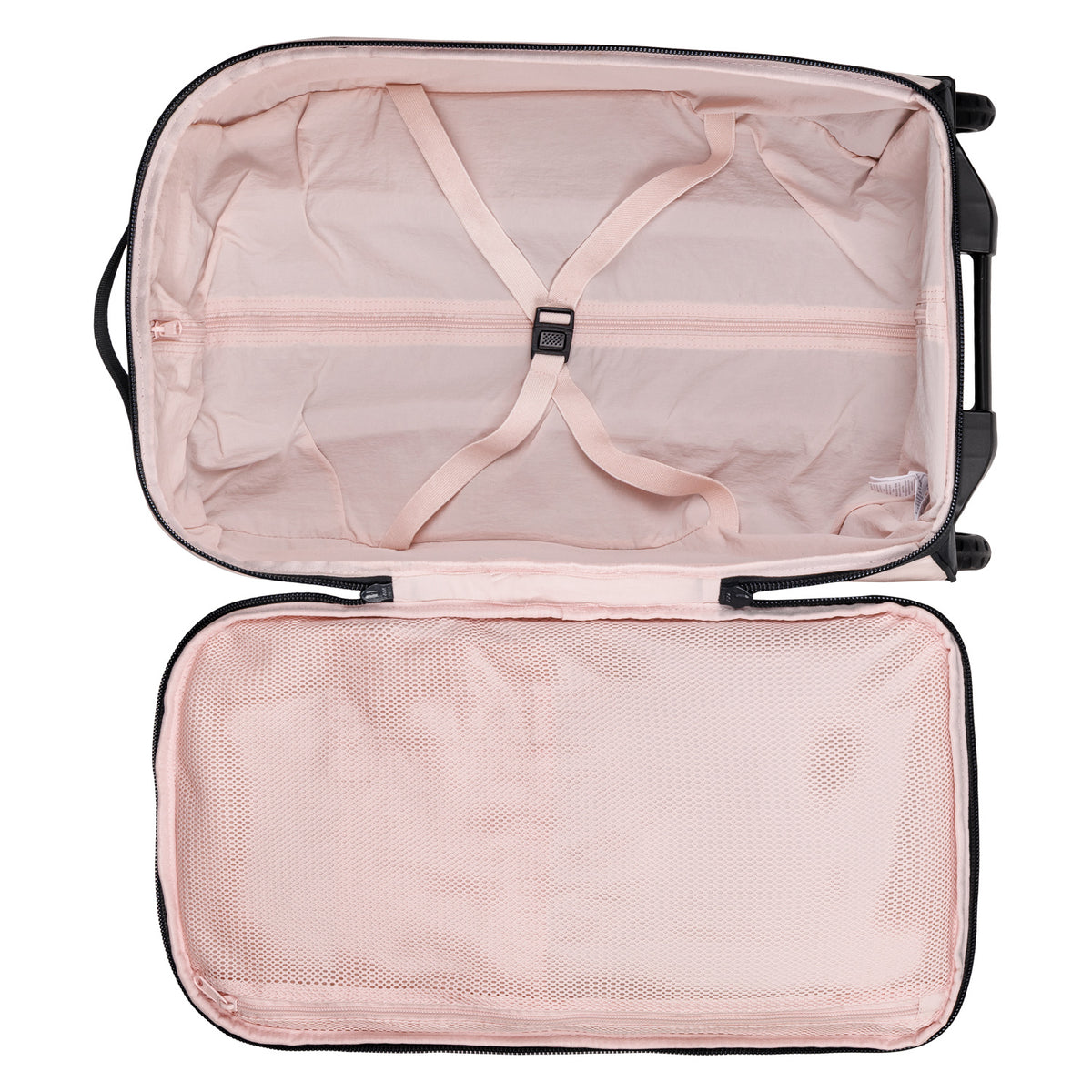 Reisetasche auf Rollen Kairo Wheels Pink TX