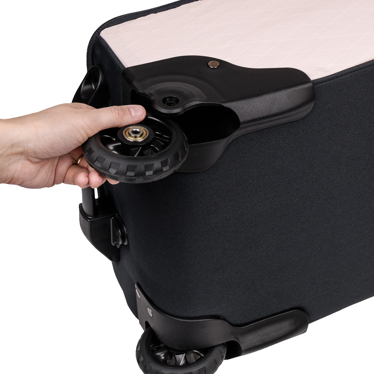 Reisetasche auf Rollen Kairo Wheels Pink TX