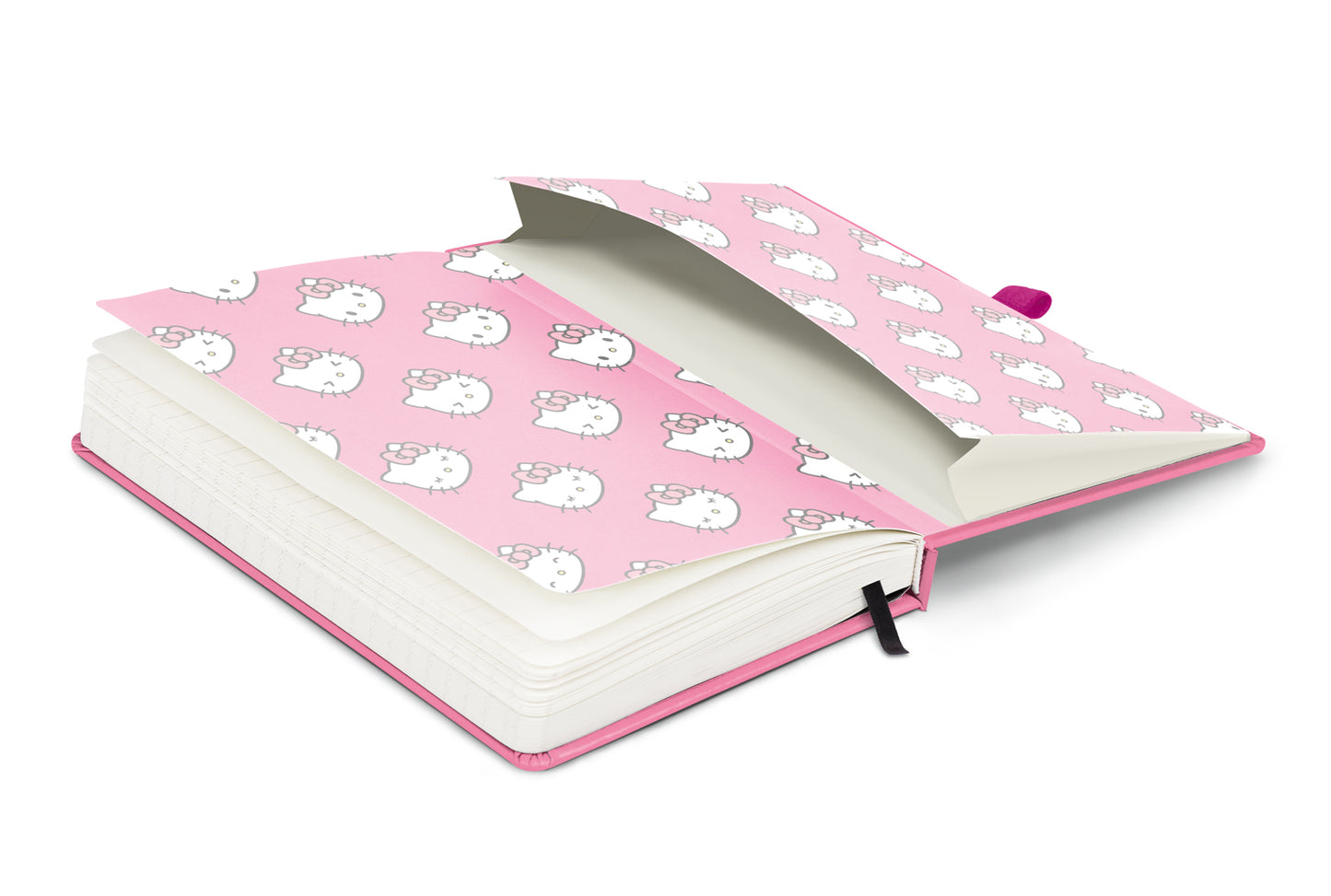 Notizbuch Hello Kitty, liniert, 13 x 21 cm