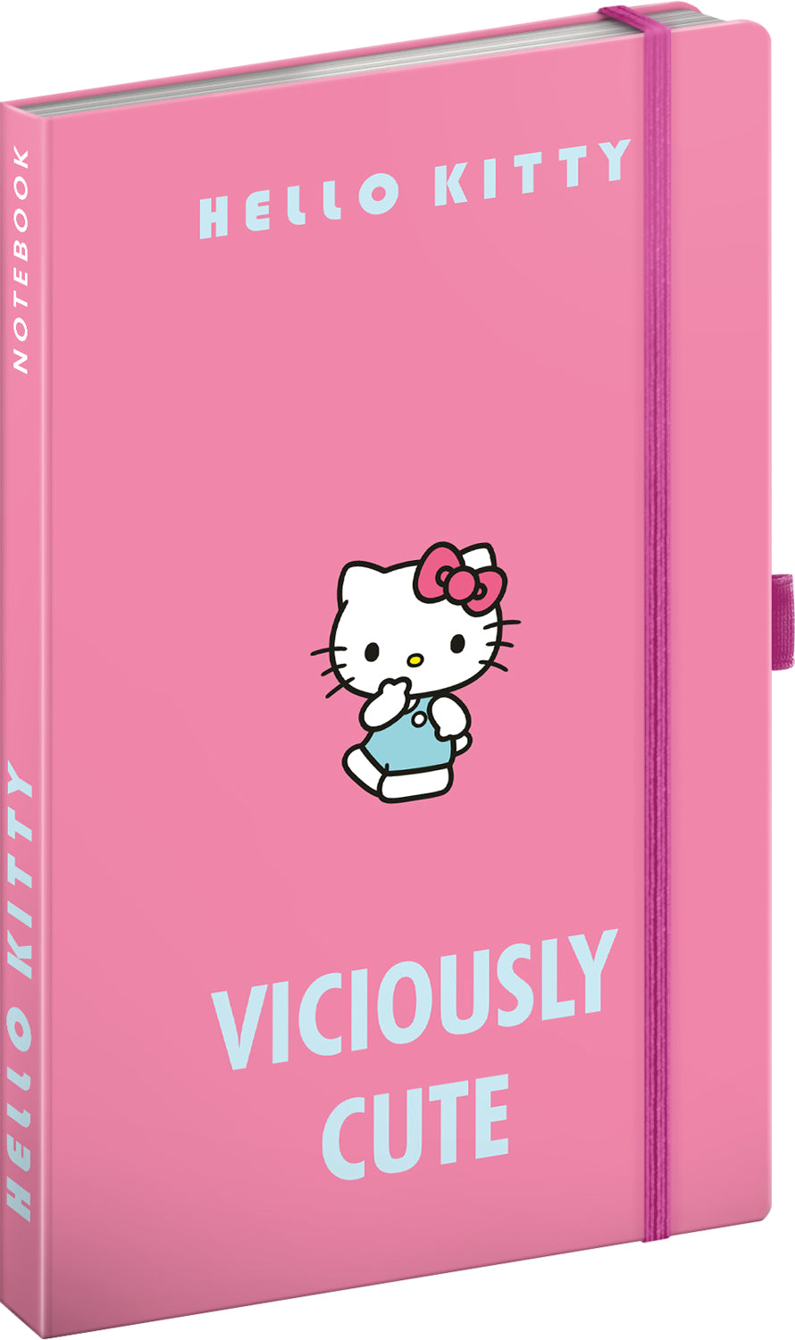 Notizbuch Hello Kitty, liniert, 13 x 21 cm