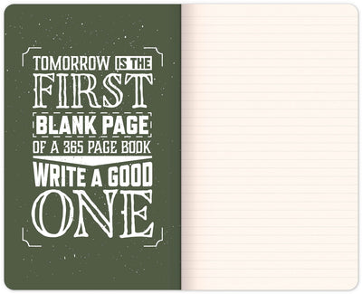 Motivationsnotizbuch, liniert, 13 x 21 cm
