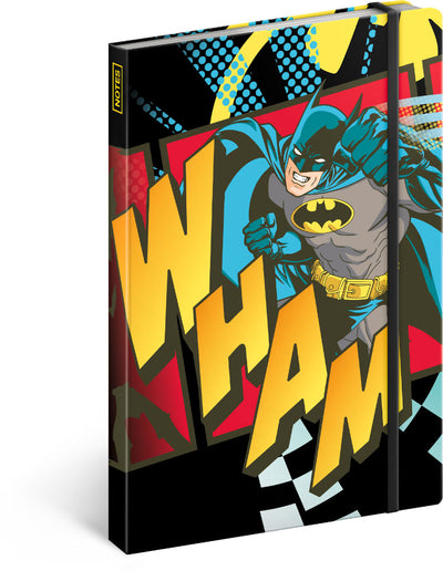 Notizbuch Batman - Wham, liniert, 13 x 21 cm