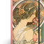 Notizbuch Alfons Mucha - Primel, liniert, 13 x 21 cm