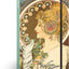 Notizbuch Alfons Mucha - Feder, unliniert, 13 x 21 cm