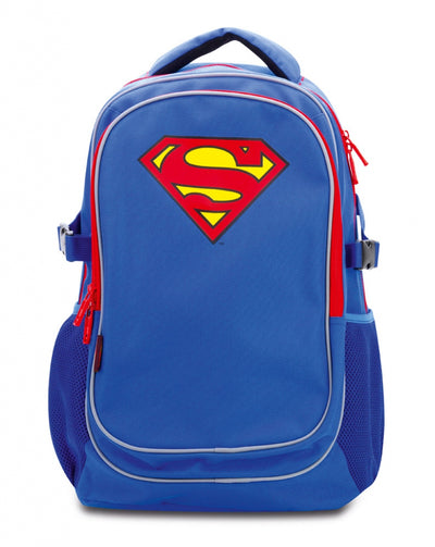 Schulrucksack mit Poncho Superman ORIGINAL