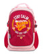 Schulrucksack mit Poncho Supergirl STAY CALM