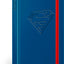 Notizbuch Superman - Logo, liniert, 11 x 16 cm