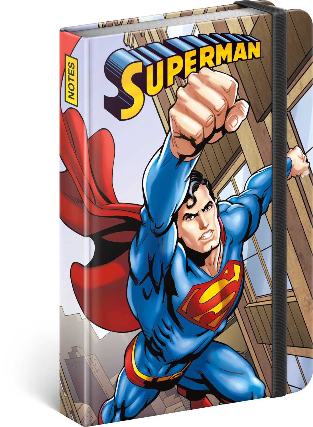 Notizbuch Superman - Day of Doom, liniert, 11 x 16 cm