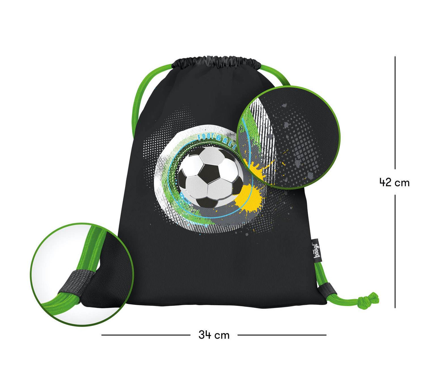 Turnbeutel Fußball BALL