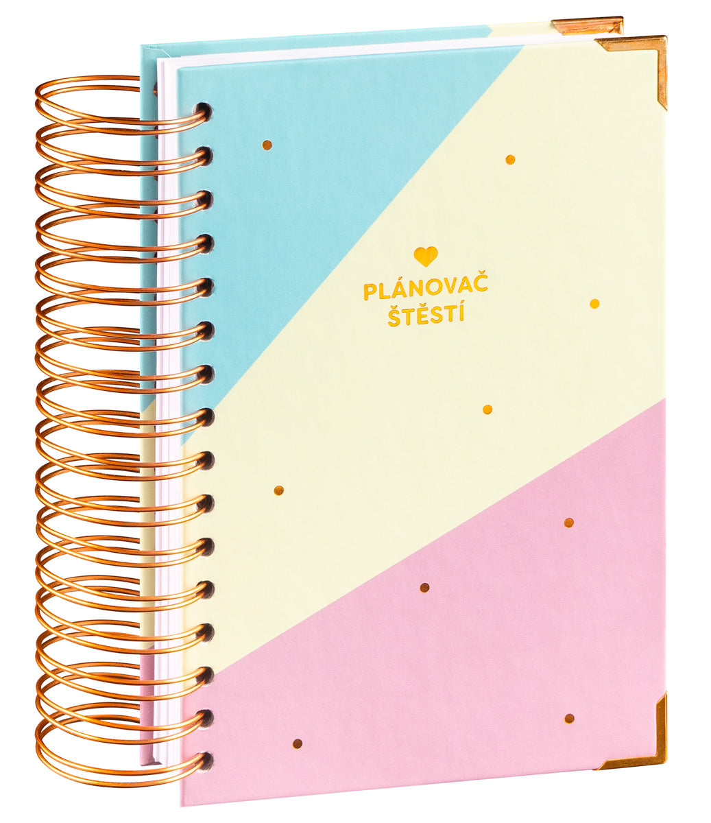 Tägliches undatiertes Tagebuch Glücksplaner in Geschenkbox