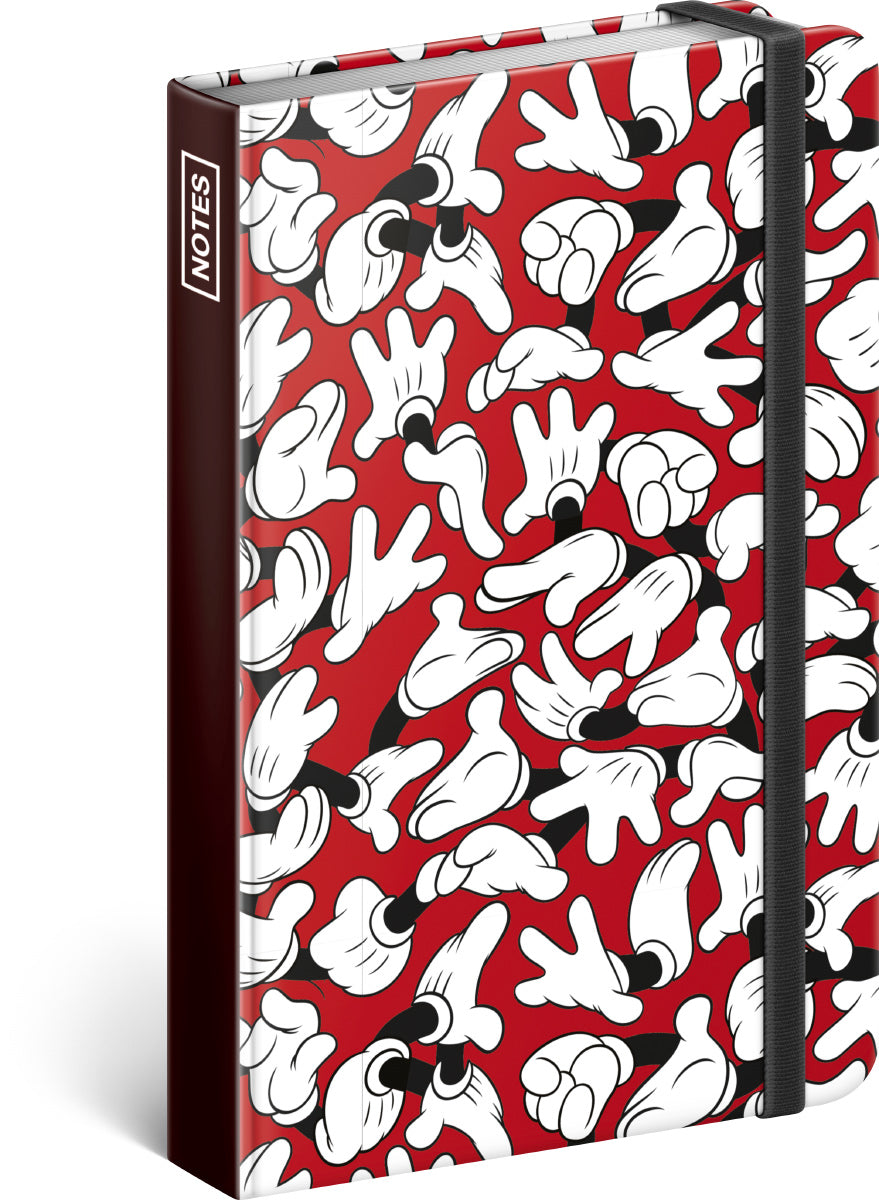 Notizbuch Mickey, liniert, 11 x 16 cm