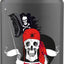 Trinkflasche Piraten