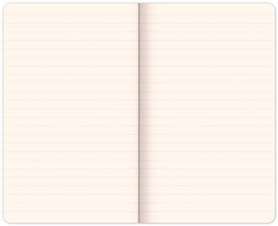 Notizbuch Alfons Mucha - Musik, liniert, 13 x 21 cm