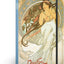 Notizbuch Alfons Mucha - Musik, liniert, 13 x 21 cm