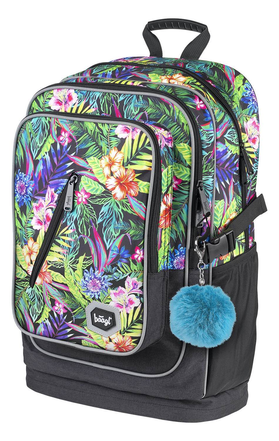 Schulrucksack Cubic Tropical