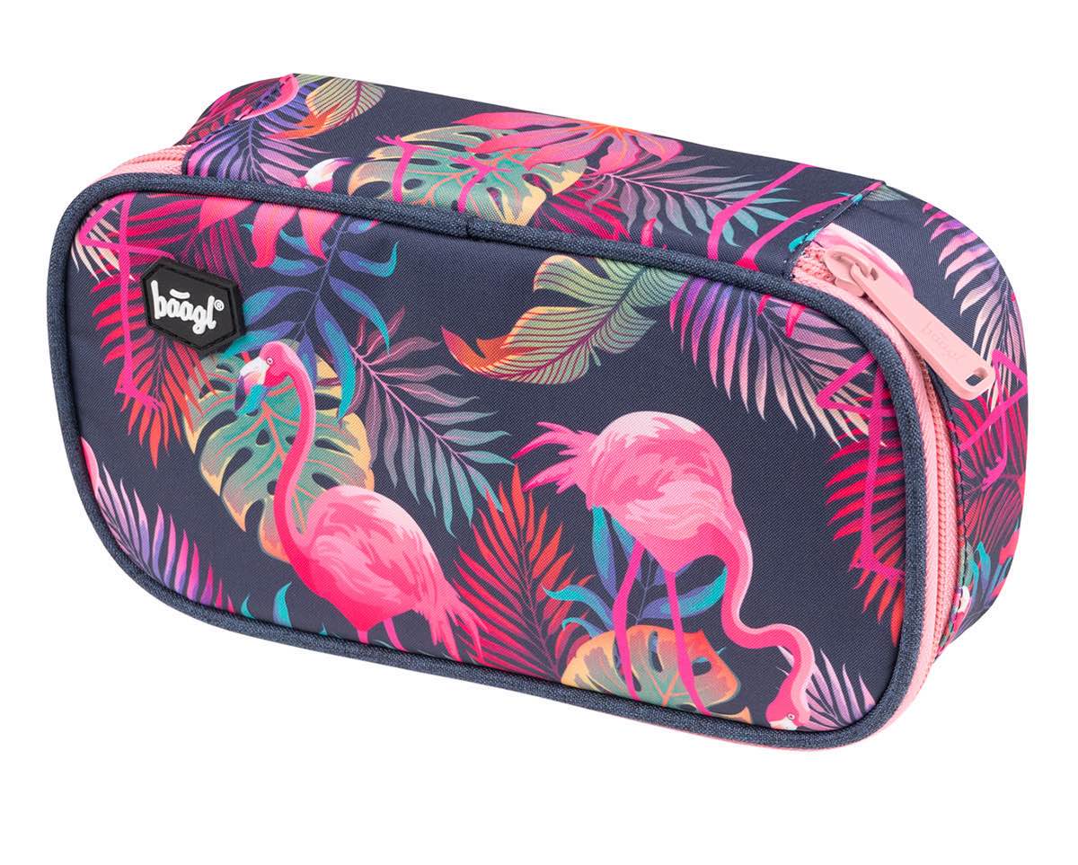 Federmäppchen Etui Flamingo