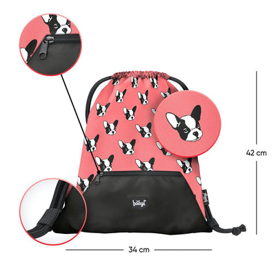 Turnbeutel mit Tasche Doggie
