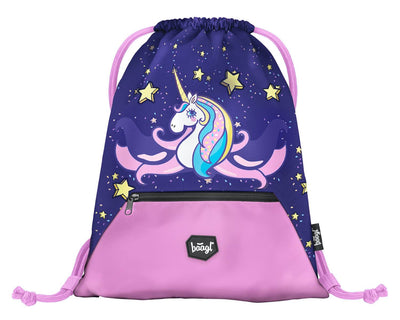 Turnbeutel mit Tasche Unicorn