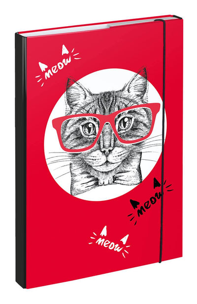 Heftmappe A4 Katze
