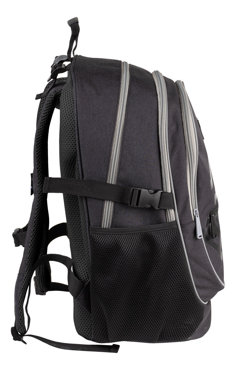 Schulrucksack Logo Black
