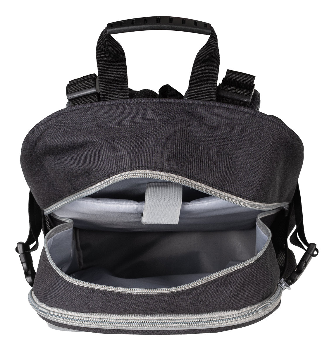 Schulrucksack Logo Black