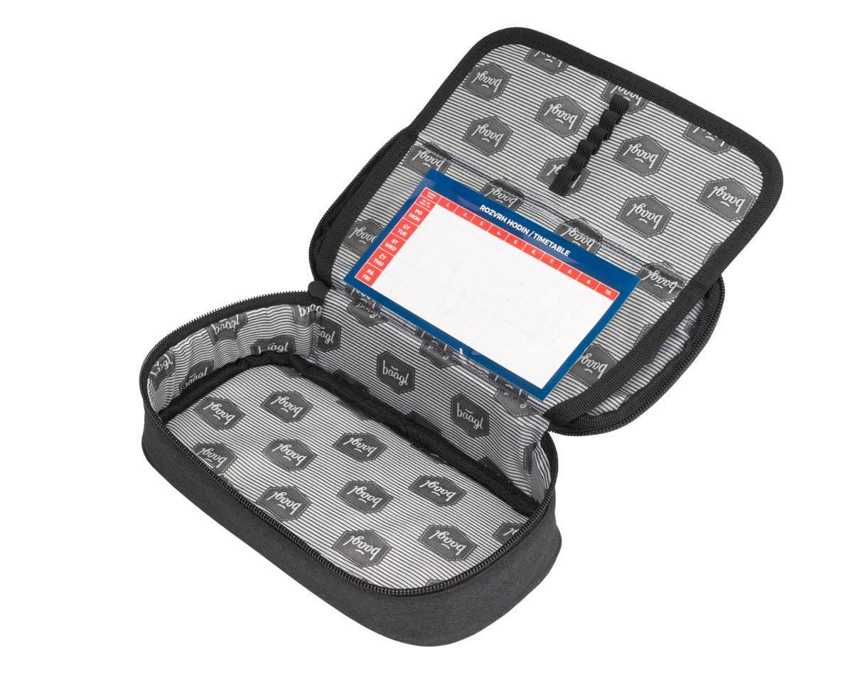 Federmäppchen Etui Logo Black