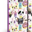 Notizbuch Bulldoggen, liniert, 13 x 21 cm