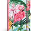 Notizbuch Flamingos, liniert, 13 x 21 cm