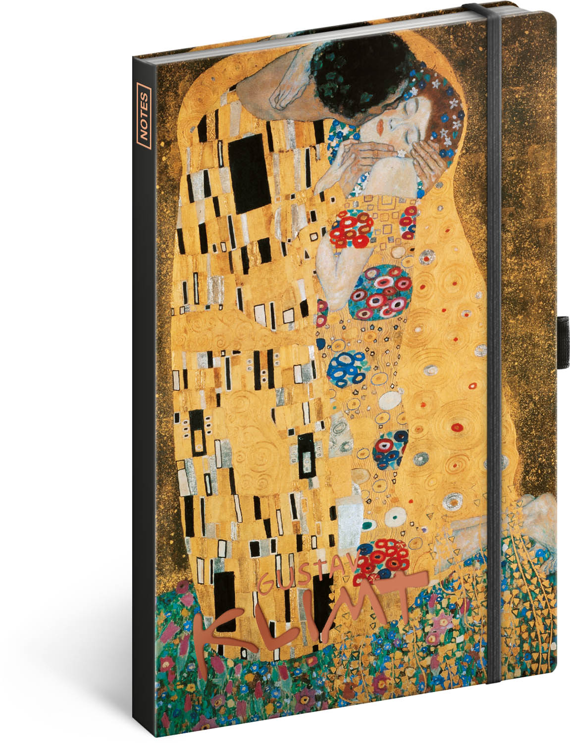 Notizbuch Gustav Klimt liniert, 13 x 21 cm