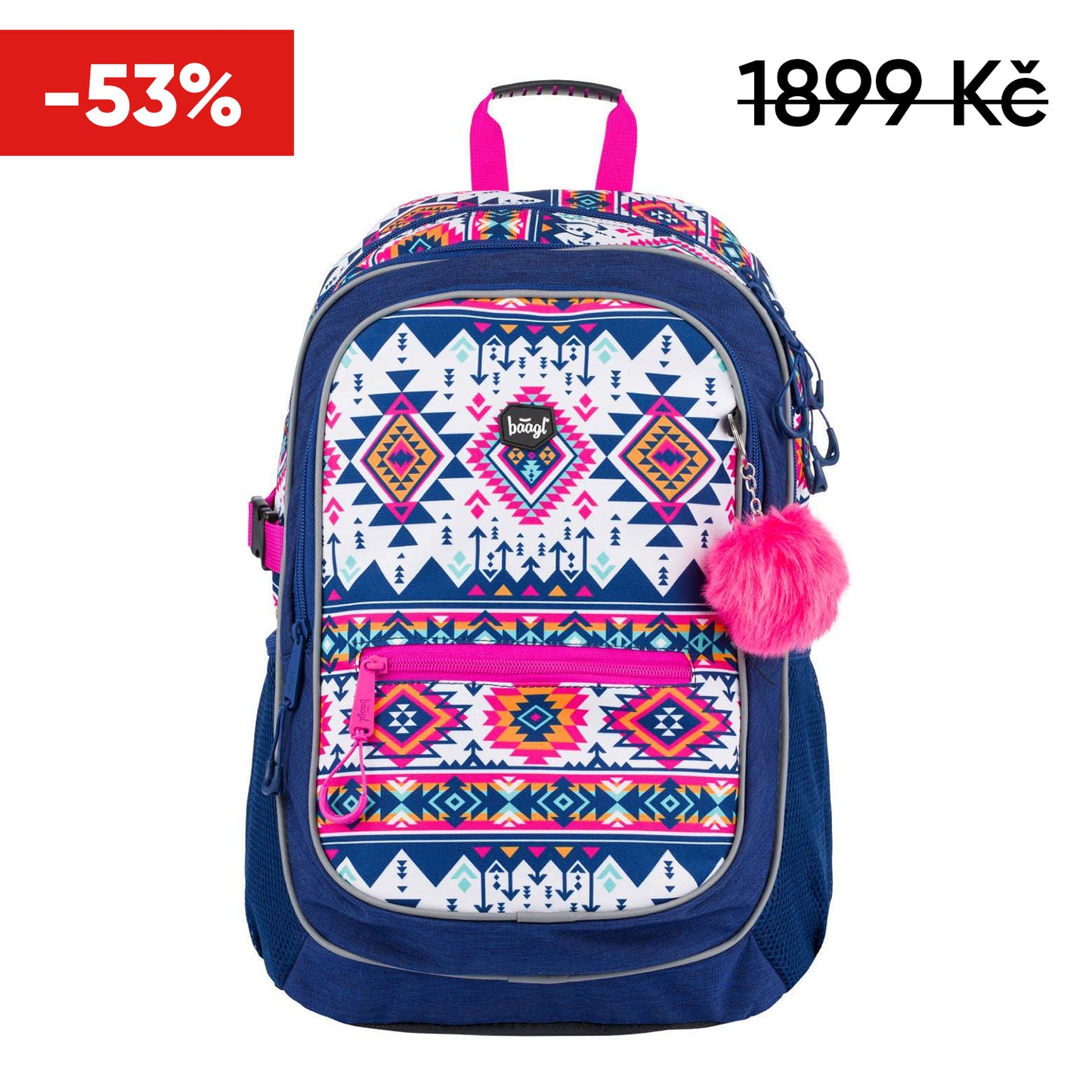 Schulrucksack Core Boho