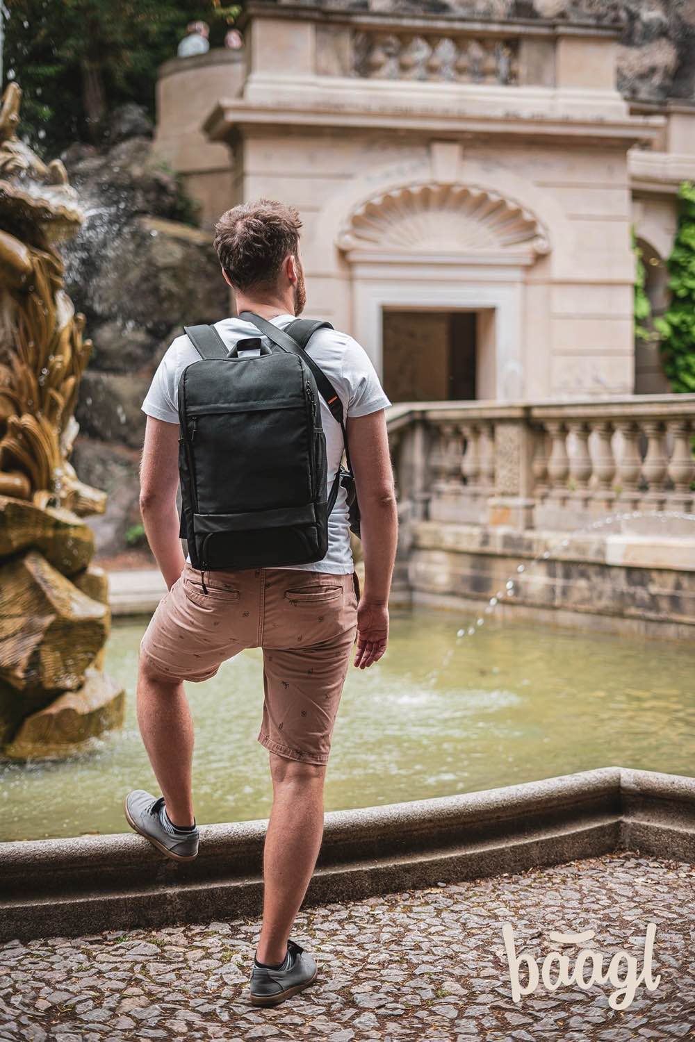 Cityrucksack RPET Schwarz